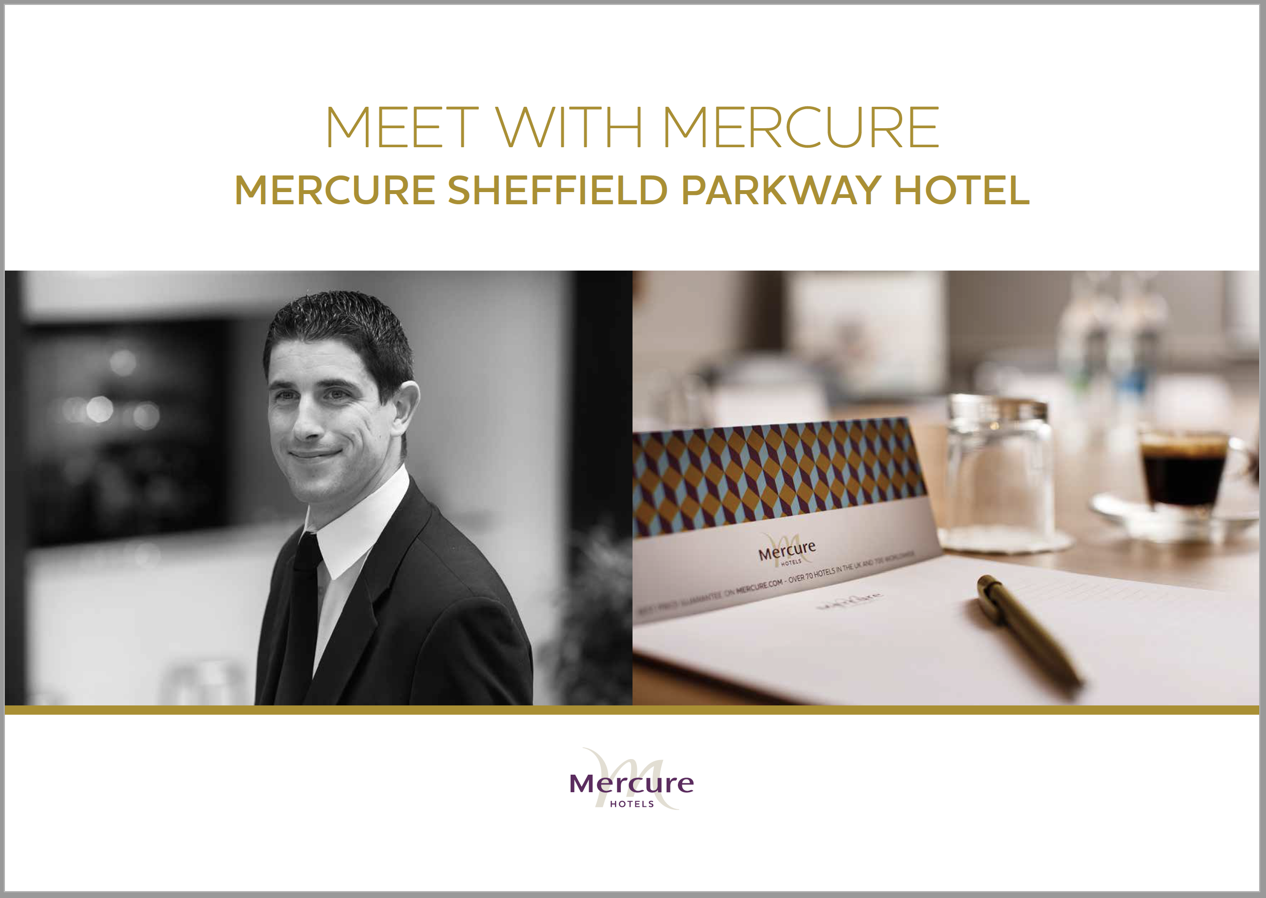 Mercure Sheffield Parkway Hotel – Meetings Brochure Cover