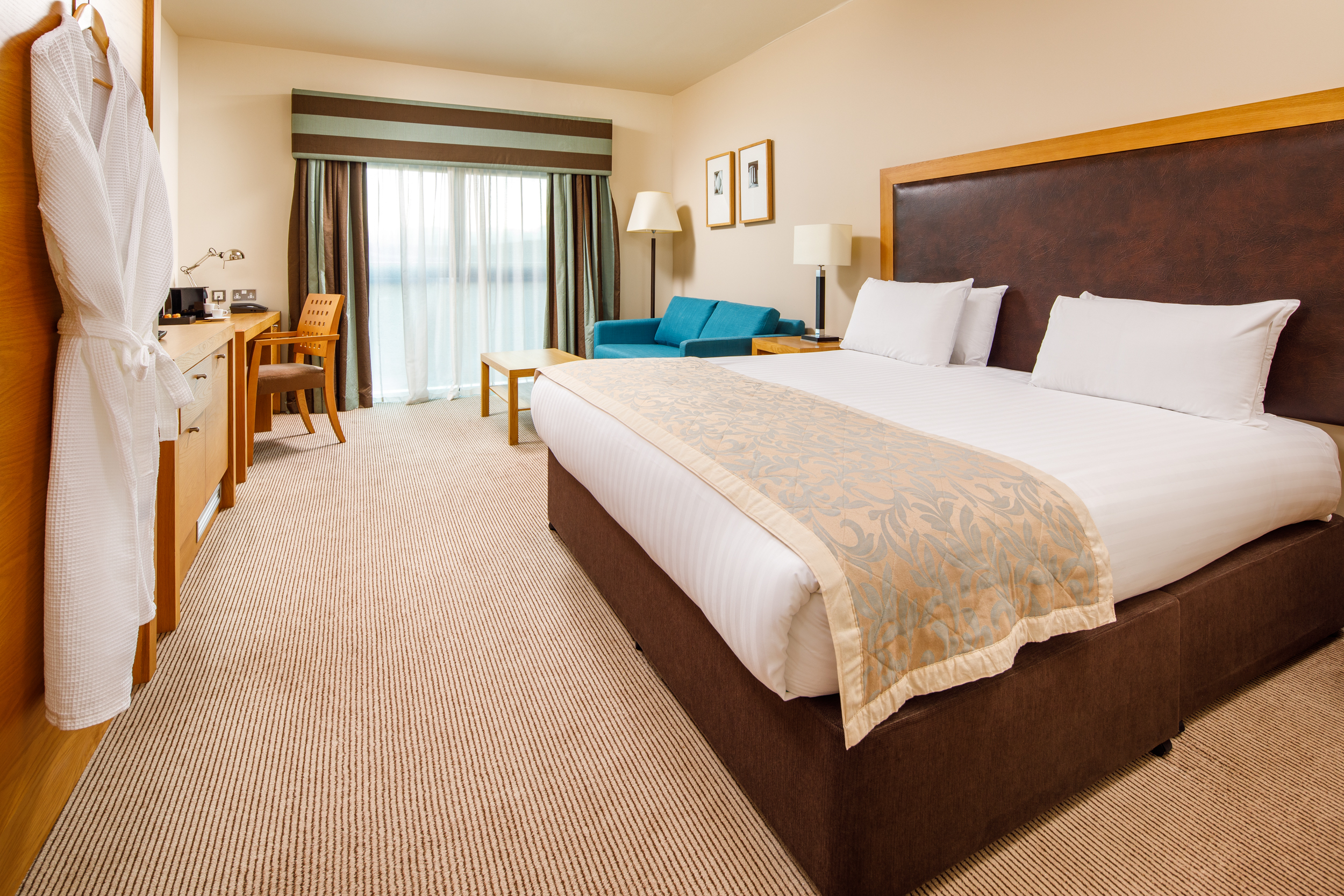 Superior room 2 Double bed and headboard in a Privilege Room at Mercure Hotels